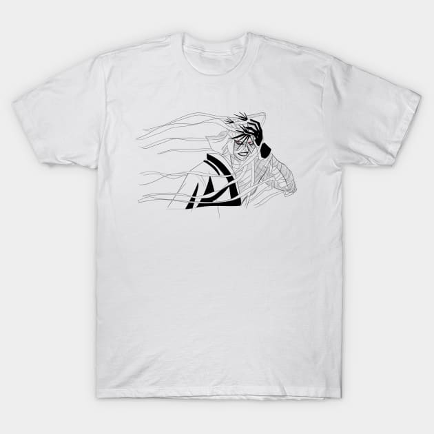 makoto shishio in rurouni kenshin sengoku times art T-Shirt by jorge_lebeau